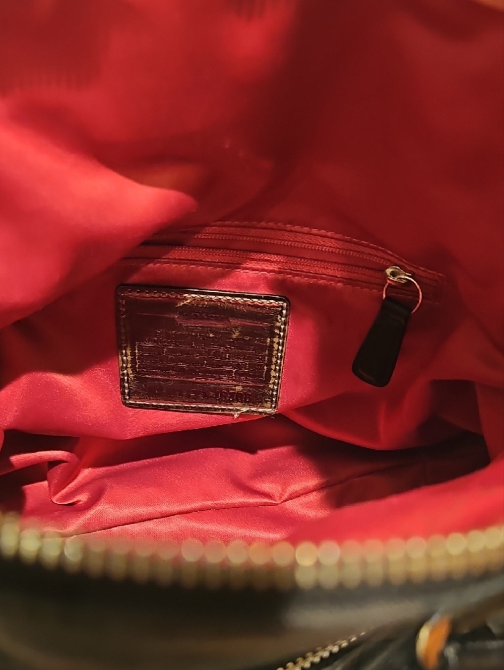 Coach Black Signature Poppy Dome Satchel - Picture 14 of 14